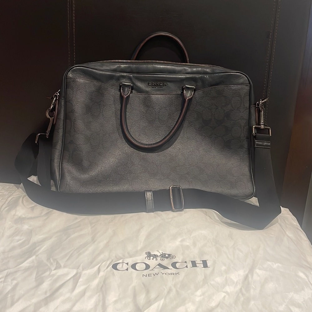 Coach laptop Briefcase purse